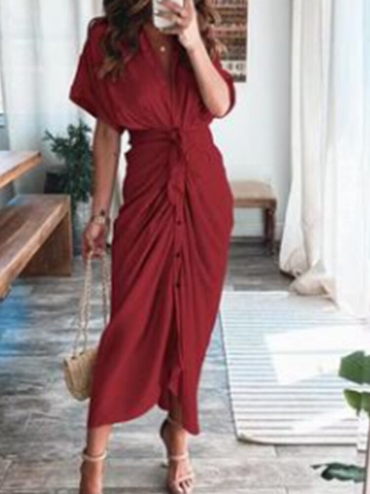 Streetwear Woman Clothes Robe Evening Dresses