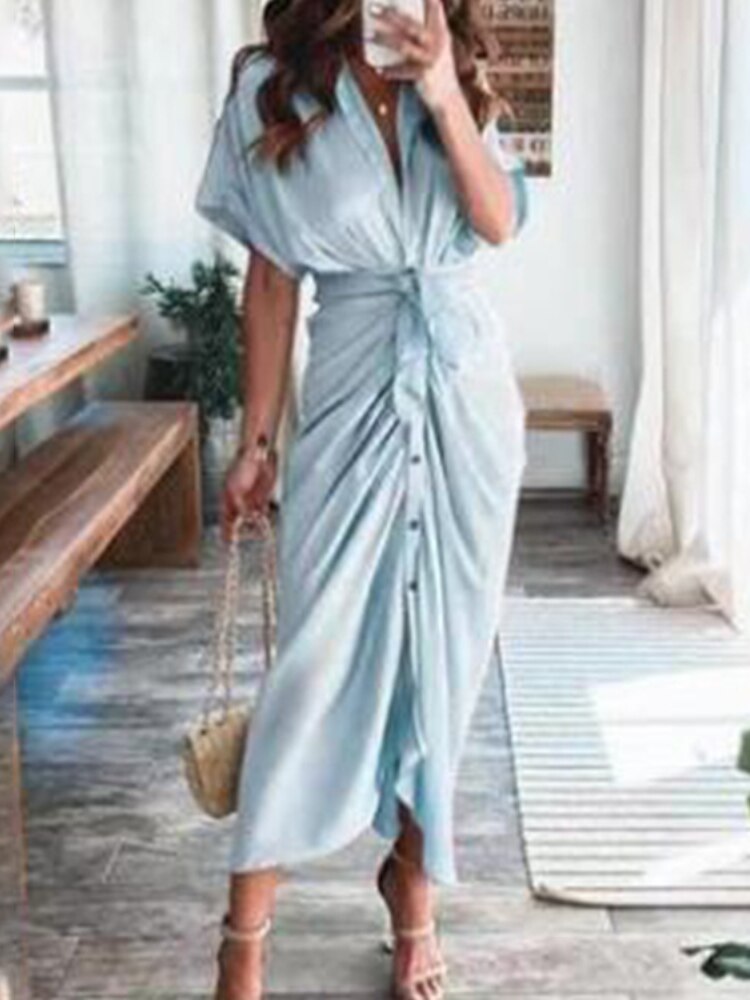 Streetwear Woman Clothes Robe Evening Dresses