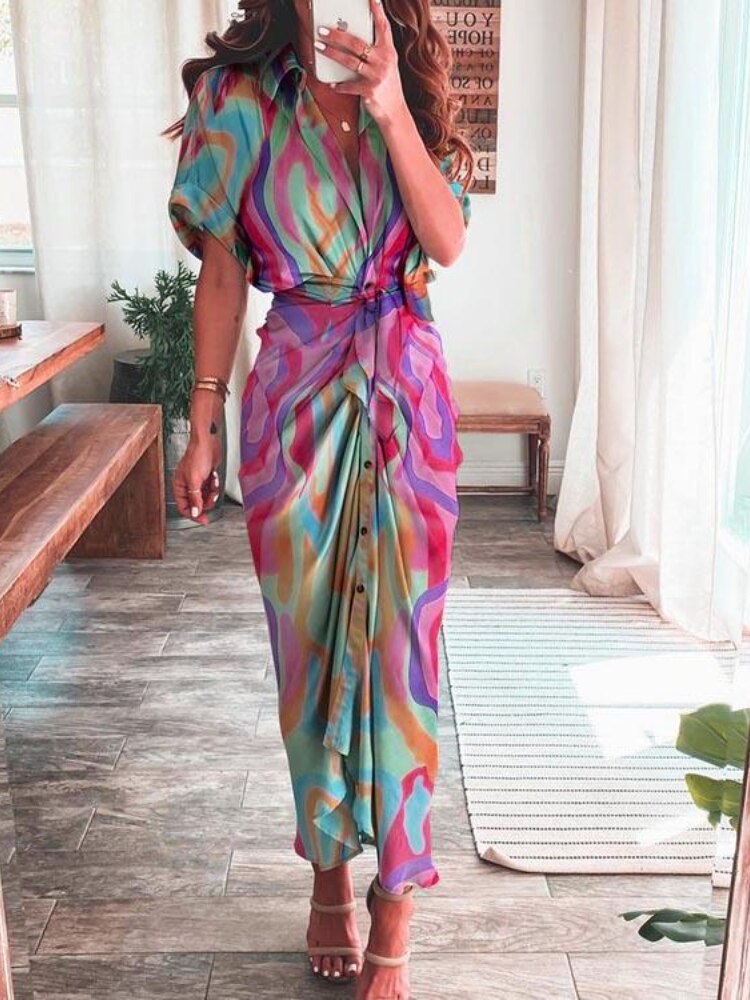Streetwear Woman Clothes Robe Evening Dresses